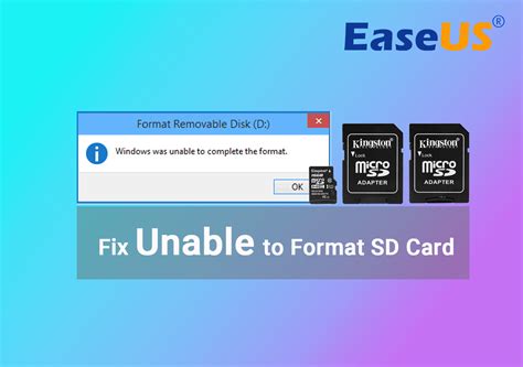 smart phone sd card wont format|cant format my sd card.